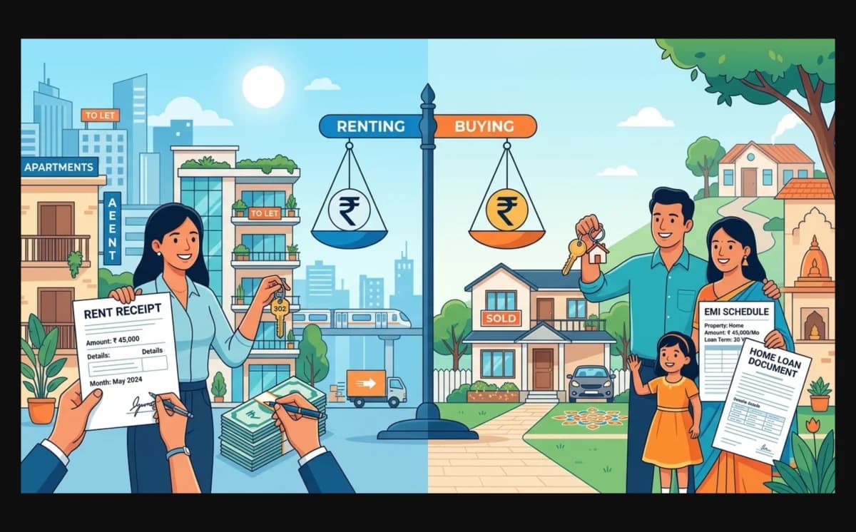 Renting vs Buying a House in India: The Honest Math