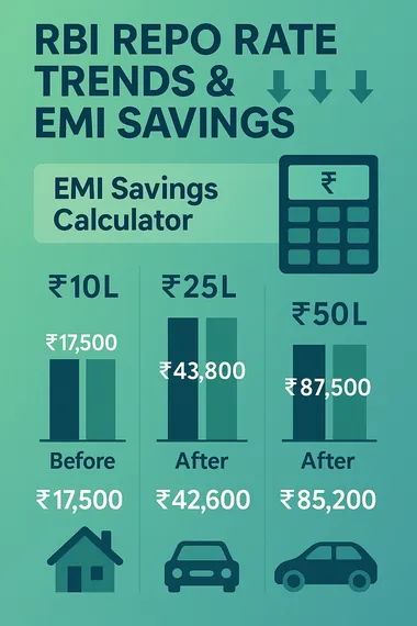 RBI repo rate trends
